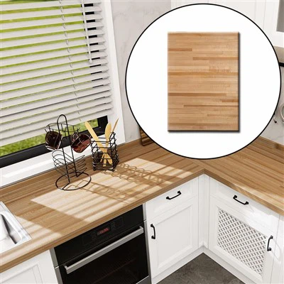 Taulell d'escriptori de fusta polit